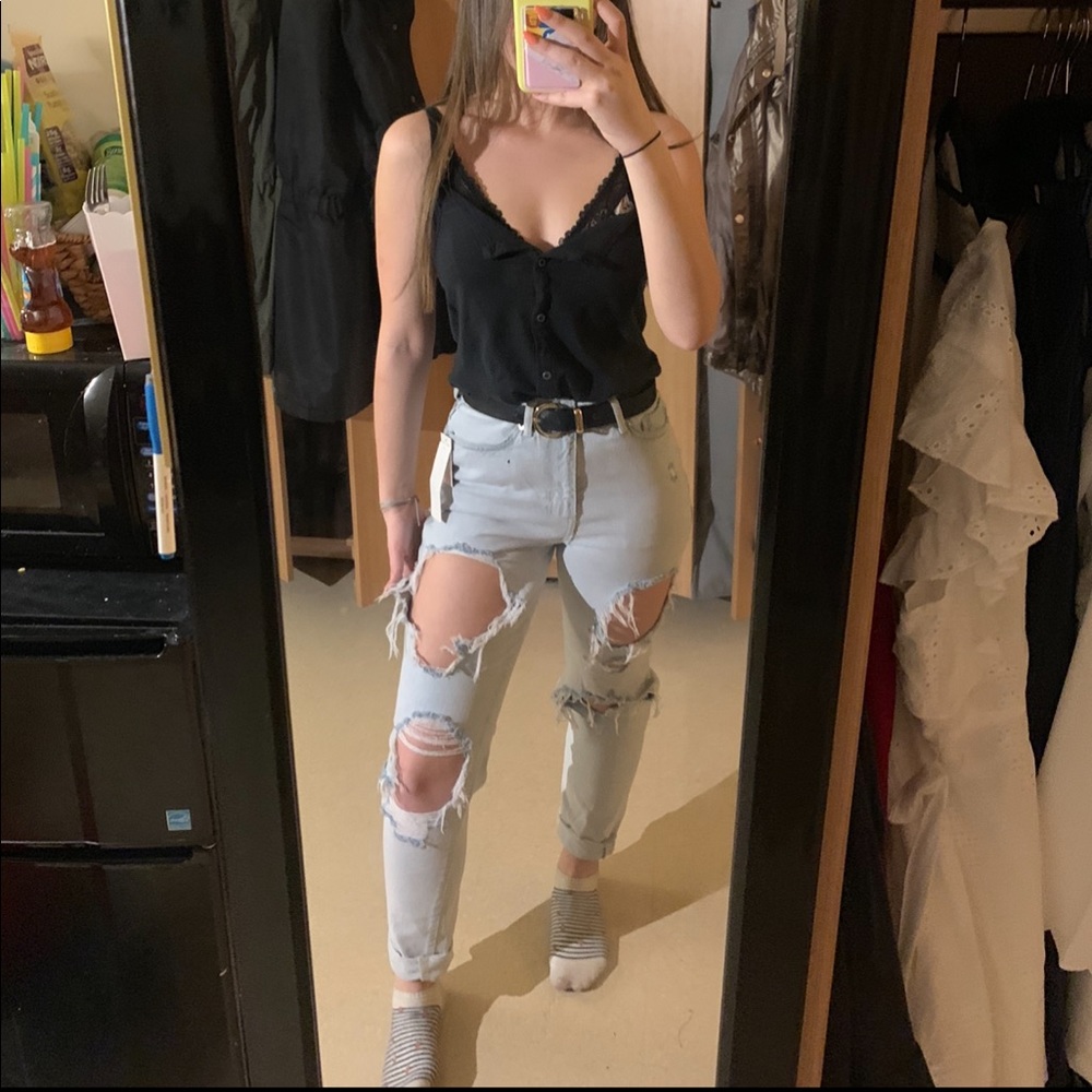 Ripped BDG Boyfriend Jeans